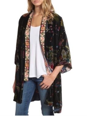 Johnny Was Velvet Kimono, Petite L